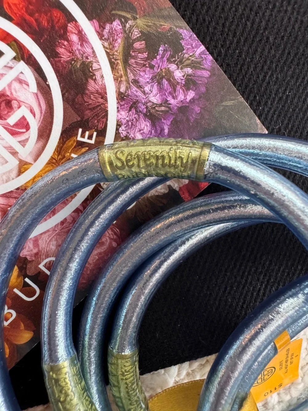 BudhaGirl bangles. NWT. Celeste size small